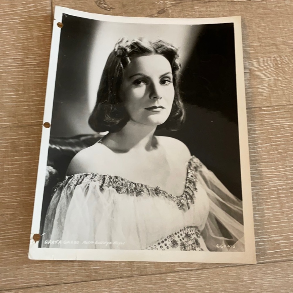 Vintage image Grata Garbo